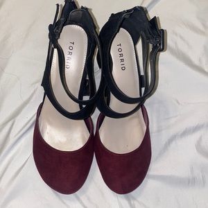 2 Tone Colored Torrid heels 11W